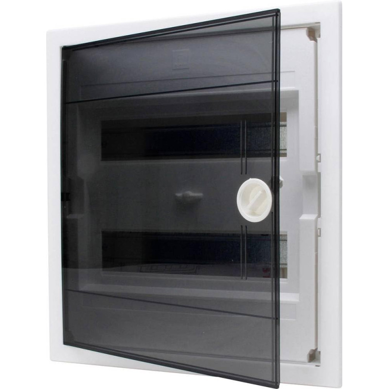 Kopp 346002005 Boîte à fusibles encastrée avec Porte en Plastique 2 rangées pour 24 Broches Gris/Noir Kopp 346002005 Boîte à fusibles encastrée avec Porte en Plastique 2 rangées pour 24 Broches Gris/Noir