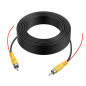 10M 32FT vidéo cable rallonge rca jack câble prise phono connecteur plug pour recul voiture fil de détection rouge 10M 32FT vidéo cable rallonge rca jack câble prise phono connecteur plug pour recul voiture fil de détection rouge
