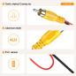 10M 32FT vidéo cable rallonge rca jack câble prise phono connecteur plug pour recul voiture fil de détection rouge 10M 32FT vidéo cable rallonge rca jack câble prise phono connecteur plug pour recul voiture fil de détection rouge