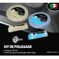 Lux Metal - Kit 2 Disques de Polissage de 150 mm et 2 Pâtes Abrasives de 250 gr - Parfaits pour polir des métaux tels que l'alum Lux Metal - Kit 2 Disques de Polissage de 150 mm et 2 Pâtes Abrasives de 250 gr - Parfaits pour polir des métaux tels que l'alum