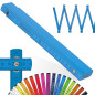 Metrie™ BLOCK 52 Mètre pliant – Mètre en bois 2 m | Bleu Ciel – Graduation duplex, Fabriqué dans l’UE | Robuste et précis | pour Metrie™ BLOCK 52 Mètre pliant – Mètre en bois 2 m | Bleu Ciel – Graduation duplex, Fabriqué dans l’UE | Robuste et précis | pour