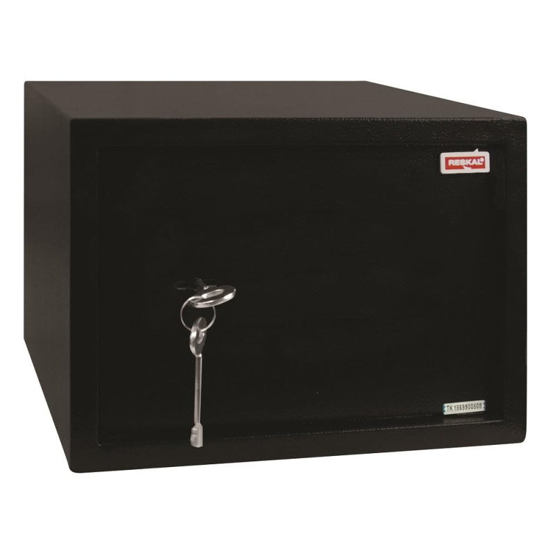 RESKAL – Coffre de Sécurité 9,9L avec Fermeture à Clé – 2 Pênes, Fixations Fournies – Dimensions 200x310x200 mm – Idéal pour Mai RESKAL – Coffre de Sécurité 9,9L avec Fermeture à Clé – 2 Pênes, Fixations Fournies – Dimensions 200x310x200 mm – Idéal pour Mai