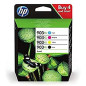 HEWLETT PACKARD 4 Pièce 903xl Cartouche d'encre Grande Capacité Originale Noire, Noir/Cyan/Magenta/Jaune