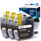 LCL Cartouche d'encre Compatible LC-3213 LC3213 LC-3211 LC-3211 LC-3213BK LC3213BK (4 Noir) Remplacement pour Brother DCP-J770 D LCL Cartouche d'encre Compatible LC-3213 LC3213 LC-3211 LC-3211 LC-3213BK LC3213BK (4 Noir) Remplacement pour Brother DCP-J770 D