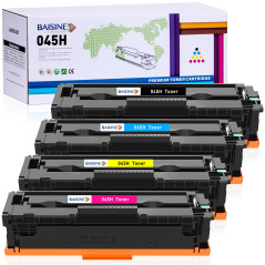 BAISINE MF633cdw Compatible Cartouche de Toner pour Canon 045H 045 CGR-045H pour i-Sensys MF633cdw MF635cx LBP611cn LBP613cdw MF