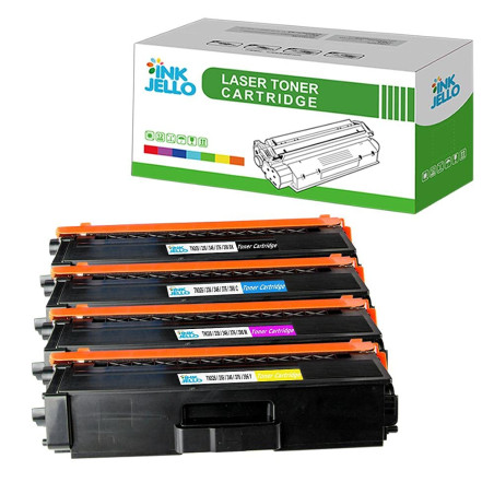 InkJello Compatible Toner Cartouche Remplacement pour Brother DCP-L8400CDN DCP-L8450CDW HL-L8250CDN HL-L8350CDW MFC-L8650CDW MFC