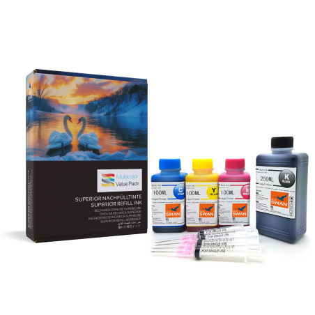 BLUE SWAN Kit de Recharge d’Encre 550 ML Compatible HP 303 / 303XL – pour Imprimantes HP Envy 6200, 7100, 7134, 7220e, 7221e, 72