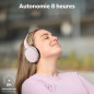 T’NB - Casque sans Fil Bluetooth 5.0, Modèle Single 2, 8 Heures D’Ecoute. Ajustable, Port Jack, Confortable, Microphone et Comma T’NB - Casque sans Fil Bluetooth 5.0, Modèle Single 2, 8 Heures D’Ecoute. Ajustable, Port Jack, Confortable, Microphone et Comma
