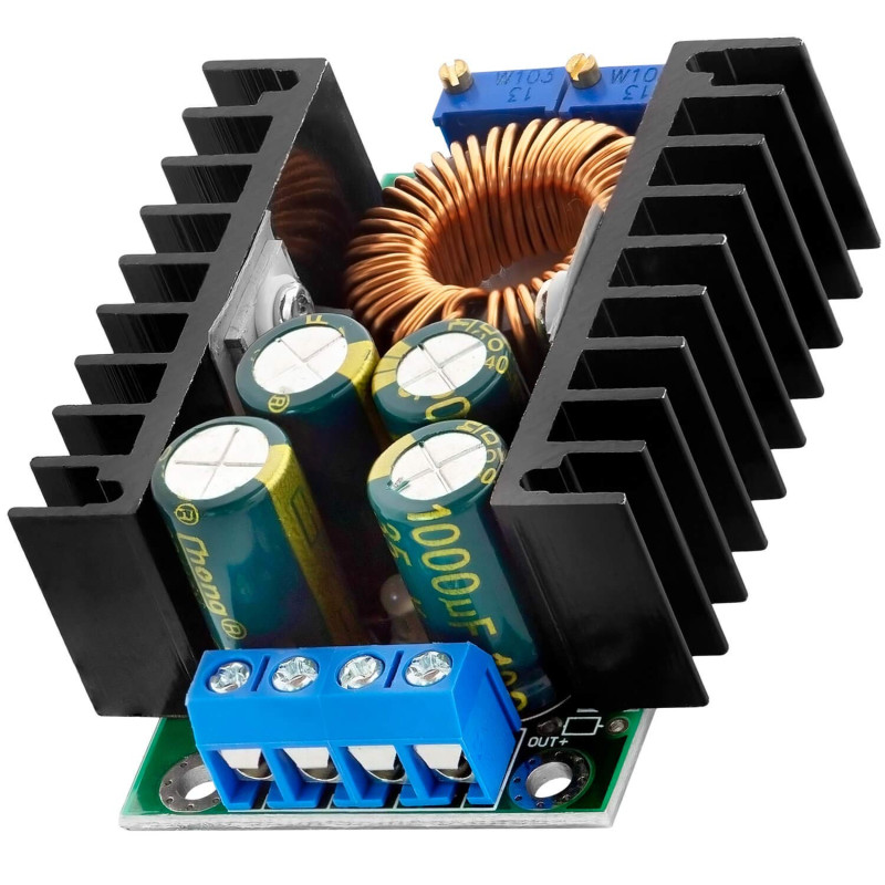 AZDelivery XL4016E1 Convertisseur Progressif DC-DC 5-40V BIS 1,2-35V Compatible avec Arduino incluant Un E-Book!