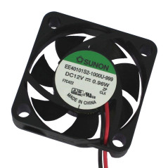 SUNON 12 V CC 0,8 W 40 x 40 x 10 mm 12 m³/h 6100 tr/min 12 m³/h Sunon EE40101S21000U999