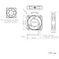 SUNON 12 V CC 0,8 W 40 x 40 x 10 mm 12 m³/h 6100 tr/min 12 m³/h Sunon EE40101S21000U999 SUNON 12 V CC 0,8 W 40 x 40 x 10 mm 12 m³/h 6100 tr/min 12 m³/h Sunon EE40101S21000U999
