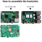 GeeekPi Boîtier pour Raspberry Pi 4, 3, 2 Ventilateur de refroidissement et dissipateurs thermiques GeeekPi Boîtier pour Raspberry Pi 4, 3, 2 Ventilateur de refroidissement et dissipateurs thermiques