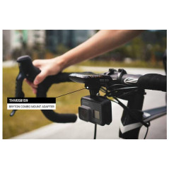 Bryton Autre Support Frontal Sport Mount en Aluminium Rider pour Guidon TB0F2FTAL2 Noir 31.8