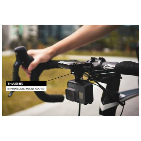 Bryton Autre Support Frontal Sport Mount en Aluminium Rider pour Guidon TB0F2FTAL2 Noir 31.8