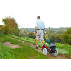 MOTTEZ A700P Chariot randonnée Sortie Outdoor, 30kg, Noir
