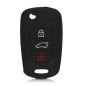 kwmobile Coque clé de Voiture Compatible avec Hyundai 3-Bouton Accessoire clé Voiture - Protection étui Souple en Silicone - Rou kwmobile Coque clé de Voiture Compatible avec Hyundai 3-Bouton Accessoire clé Voiture - Protection étui Souple en Silicone - Rou