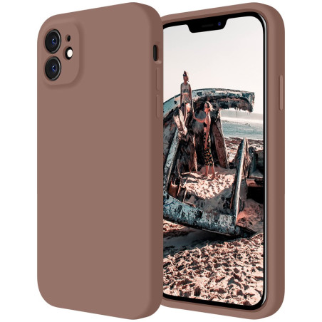 Cordking Designed for iPhone 11 Case, Silicone [Straight Edges] & [Camera Protecion] Upgraded Phone Case with Soft Anti-Scratch 