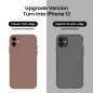 Cordking Designed for iPhone 11 Case, Silicone [Straight Edges] & [Camera Protecion] Upgraded Phone Case with Soft Anti-Scratch 