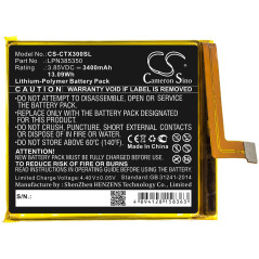 Techtek Batteries Compatible avec [Crosscall] Action X3, Action-X3, Core X3, Core-X3, Trekker X3 remplace LPN385350 FBA Noir