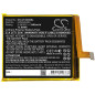 Techtek Batteries Compatible avec [Crosscall] Action X3, Action-X3, Core X3, Core-X3, Trekker X3 remplace LPN385350 FBA Noir