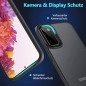 Keteen Coque Compatible avec Samsung Galaxy S20 FE Étui Ultra Fine Mat Translucide Antirayures Hard PC et Premium Silicone TPU H Keteen Coque Compatible avec Samsung Galaxy S20 FE Étui Ultra Fine Mat Translucide Antirayures Hard PC et Premium Silicone TPU H