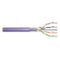 DIGITUS Câble réseau Cat 6 de 100 m - F-UTP Simplex - BauPVO Eca - LSZH sans halogène - 250 MHz cuivre AWG 23/1 - Compatible PoE DIGITUS Câble réseau Cat 6 de 100 m - F-UTP Simplex - BauPVO Eca - LSZH sans halogène - 250 MHz cuivre AWG 23/1 - Compatible PoE