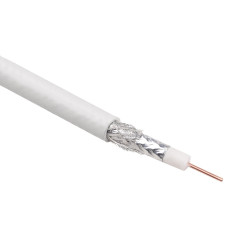 Maclean MCTV-574 SAT Antenne Câble coaxial 1.0CCS RG6 25M