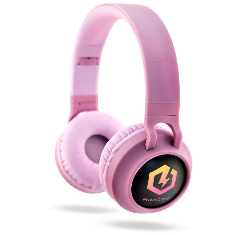 PowerLocus Casque Enfant Bluetooth, Casque Audio sans Fil pour Enfants, Bluetooth 5.0 Confortable Pliable Casque avec Micro inté PowerLocus Casque Enfant Bluetooth, Casque Audio sans Fil pour Enfants, Bluetooth 5.0 Confortable Pliable Casque avec Micro inté