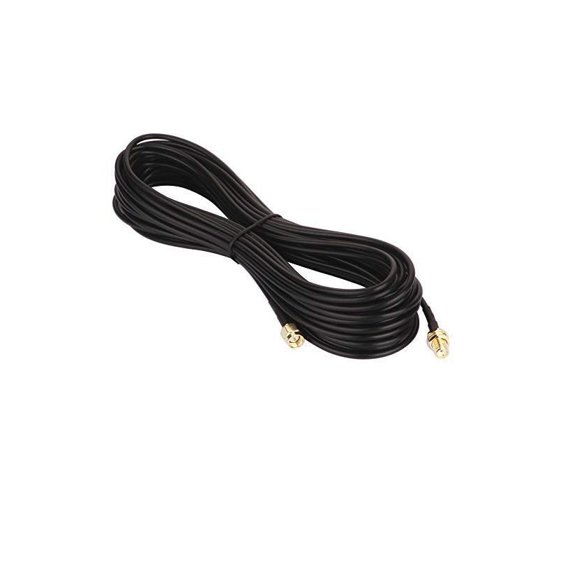 GTIWUNG Adaptateur SMA mâle -femelle, Câble Coaxial RG174 10m, Rallonge Antenne WLAN, Câble d'Extension Male/Femelle (50 Ohm) GTIWUNG Adaptateur SMA mâle -femelle, Câble Coaxial RG174 10m, Rallonge Antenne WLAN, Câble d'Extension Male/Femelle (50 Ohm)