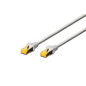 DIGITUS Câble LAN Cat 6A - 10m - RJ45 Câble réseau - S/FTP blindé - Compatible Cat-6 & Cat-7 - Gris DIGITUS Câble LAN Cat 6A - 10m - RJ45 Câble réseau - S/FTP blindé - Compatible Cat-6 & Cat-7 - Gris