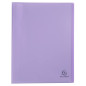 Exacompta - Réf. 88670E - 1 Protège-documents Chromaline Pastel - 60 pochettes cristal lisse - 120 vues - pour A4 - dim 24 x 32 Exacompta - Réf. 88670E - 1 Protège-documents Chromaline Pastel - 60 pochettes cristal lisse - 120 vues - pour A4 - dim 24 x 32