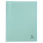 Exacompta - Réf. 88670E - 1 Protège-documents Chromaline Pastel - 60 pochettes cristal lisse - 120 vues - pour A4 - dim 24 x 32 Exacompta - Réf. 88670E - 1 Protège-documents Chromaline Pastel - 60 pochettes cristal lisse - 120 vues - pour A4 - dim 24 x 32