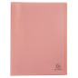 Exacompta - Réf. 88670E - 1 Protège-documents Chromaline Pastel - 60 pochettes cristal lisse - 120 vues - pour A4 - dim 24 x 32 Exacompta - Réf. 88670E - 1 Protège-documents Chromaline Pastel - 60 pochettes cristal lisse - 120 vues - pour A4 - dim 24 x 32