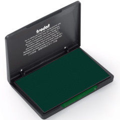 Trodat tampon encreur 9052 pour les tampons manuels à encrage séparé – taille : 11 x 7 cm - vert