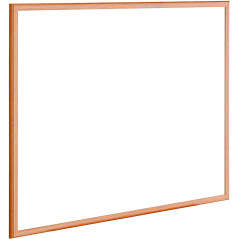 Raylu Paper - Tableau Blanc Mural avec Cadre en Bois 100% Naturel, Tableau Blanc Effaçable à Sec, Feutre Noir Inclus, Fabriqué e
