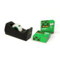 Scotch Dévidoir de Ruban Adhésif Rechargeable, Noir, avec 3 Rouleaux de Ruban Adhésif Scotch Magic, 19 mm x 33 mm - Idéal pour l Scotch Dévidoir de Ruban Adhésif Rechargeable, Noir, avec 3 Rouleaux de Ruban Adhésif Scotch Magic, 19 mm x 33 mm - Idéal pour l