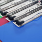 6 Pièces Porte-bloc A4 avec Pince, Robuste Plastique Clip planches pour papier d'écriture Memo des dossiers, Planchettes à pince 6 Pièces Porte-bloc A4 avec Pince, Robuste Plastique Clip planches pour papier d'écriture Memo des dossiers, Planchettes à pince