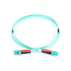 DIGITUS DK-2533-07/3 – Câble À Fibre Optique OM3 – 7 m – LC à LC – Câble Fibre Optique Duplex – 1/10/40/100 Gbit/s – MM Multimod