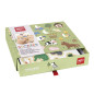 APLI Kids 19431 - Jeu de gommettes Animaux et Leur Habitat dans Une boîte en Carton, avec des Autocollants pour compléter Les Il APLI Kids 19431 - Jeu de gommettes Animaux et Leur Habitat dans Une boîte en Carton, avec des Autocollants pour compléter Les Il