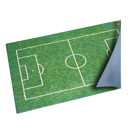Läufer 46654 sous-main avec motif terrain de football, 40x53 cm, sous-main antidérapant pour les filles et les garçons qui aimen