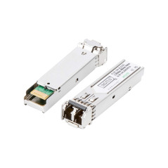Digitus Professional DN 81000–01 HP Module Compatible 1,25 Gbps SFP (550 m, Multimode, LC Duplex Femelle, 1000Base-SX 850 nm)