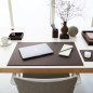 Eglooh - Mercurio - Sous main Bureau en Cuir Marron Brun cm 65x45 - Coutures Artisanales et Fond Antidérapant - Made in Italy Eglooh - Mercurio - Sous main Bureau en Cuir Marron Brun cm 65x45 - Coutures Artisanales et Fond Antidérapant - Made in Italy