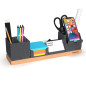 Yanavee Organisateur de Bureau avec Porte-Stylo Réglable, Support de Téléphone, Porte-cartes de Visite, Pot à Crayons, Plateau d Yanavee Organisateur de Bureau avec Porte-Stylo Réglable, Support de Téléphone, Porte-cartes de Visite, Pot à Crayons, Plateau d