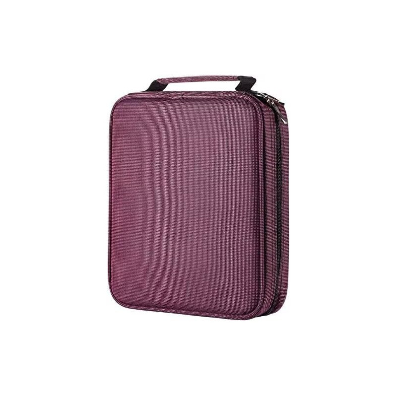 WINSHEA Trousse 120 Fentes Oxford Grande Capacité Porte-Crayon Portable Sac de Rangement Crayons de Couleur Organisés Une Boîte WINSHEA Trousse 120 Fentes Oxford Grande Capacité Porte-Crayon Portable Sac de Rangement Crayons de Couleur Organisés Une Boîte