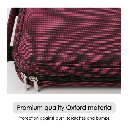 WINSHEA Trousse 120 Fentes Oxford Grande Capacité Porte-Crayon Portable Sac de Rangement Crayons de Couleur Organisés Une Boîte 