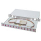 DIGITUS Boîte d'épissure Fibre Optique 12 coupleurs - LC - OM4-1U 19 Pouces - Multi-Mode Duplex - avec Cassette d'épissure - Mon DIGITUS Boîte d'épissure Fibre Optique 12 coupleurs - LC - OM4-1U 19 Pouces - Multi-Mode Duplex - avec Cassette d'épissure - Mon