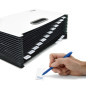 Rapesco 1622 SupaFile Plus Trieur à Soufflets Extensible 26 Compartiments, Surdimensionné, A4+, Blanc Rapesco 1622 SupaFile Plus Trieur à Soufflets Extensible 26 Compartiments, Surdimensionné, A4+, Blanc