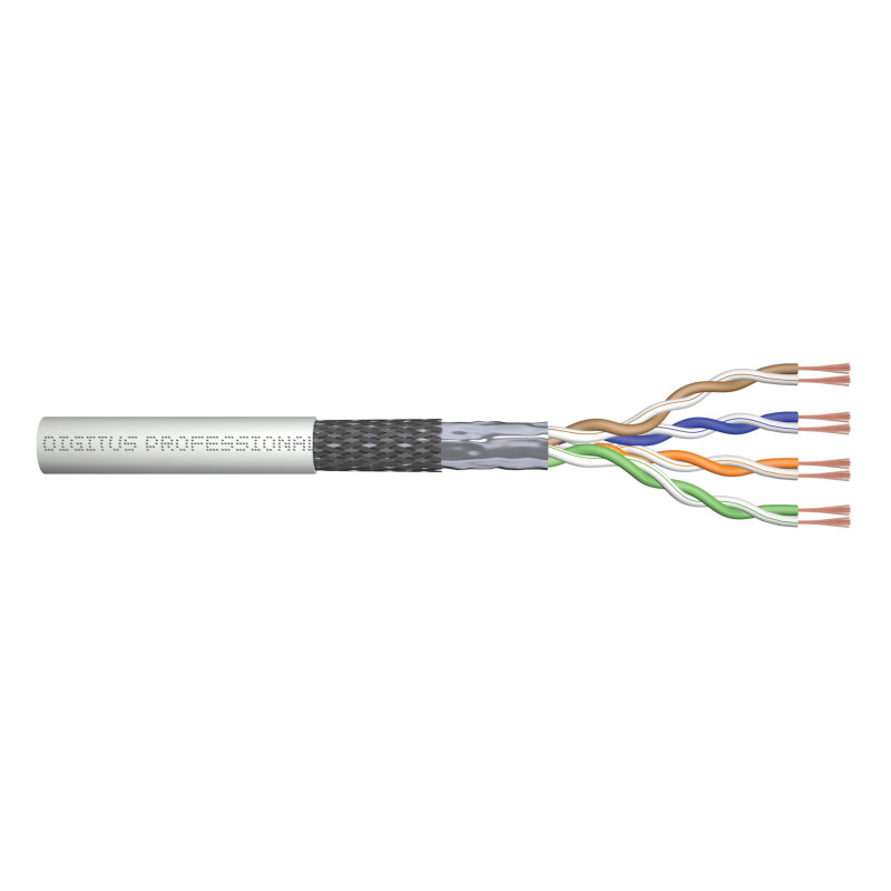 Digitus DK-1531-P-1-1 câble de réseau Gris 100 m Cat5e SF/UTP (S-FTP) Digitus DK-1531-P-1-1 câble de réseau Gris 100 m Cat5e SF/UTP (S-FTP)