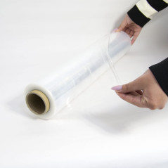 Film d'emballage étirable, film plastique transparent pour l'emballage, rouleau de protection en plastique pour l'expédition et,