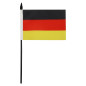 AZ FLAG - Drapeau De Table Allemagne - 15x10 cm - Mini Drapeau Allemand De Bureau 100% Polyester Avec Hampe De 25cm Et Socle En AZ FLAG - Drapeau De Table Allemagne - 15x10 cm - Mini Drapeau Allemand De Bureau 100% Polyester Avec Hampe De 25cm Et Socle En